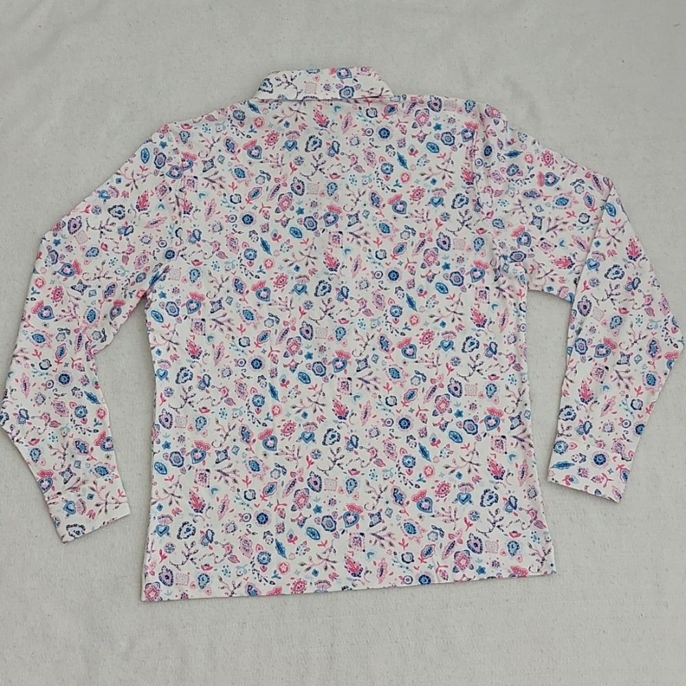 LEON LEVIN Long Sleeve Polo shirt NWT - Picture 2 of 11